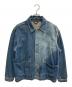 DIESEL（ディーゼル）の古着「デニムジャケット」｜ネイビー