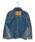 DIESEL (ディーゼル) デニムジャケット ネイビー サイズ:XL：12000円