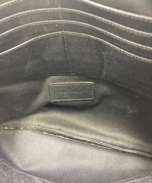 Saint Laurent Paris（サンローランパリ）Saint Laurent Paris (サンローランパリ) ワッペンクラッチバッグの古着・服飾アイテム