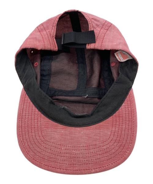 SUPREME（シュプリーム）Supreme (シュプリーム) キャップ レッドの古着・服飾アイテム