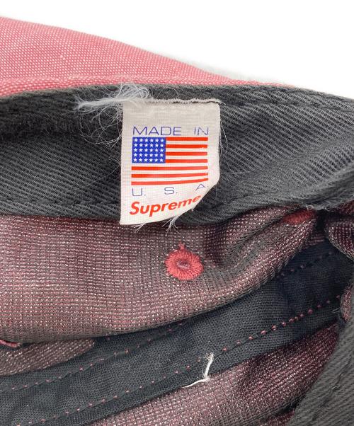 SUPREME（シュプリーム）Supreme (シュプリーム) キャップ レッドの古着・服飾アイテム