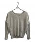 MUSE（ミューズ）の古着「FUWAシャギーVネックプルオーバー」｜グレー