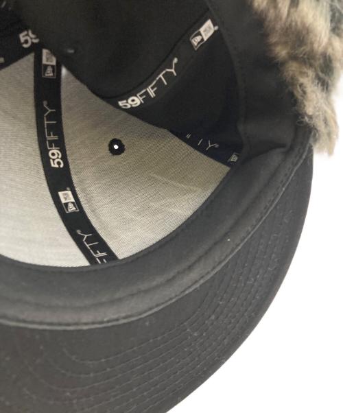 New Era（ニューエラ）New Era (ニューエラ) Yohji Yamamoto pour homme (ヨウジヤマモト プールオム) 5950 DE YY LOGO / キャップ ブラック サイズ:56.8ｃｍの古着・服飾アイテム