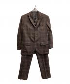 De Petrilloデペトリロ）の古着「Napoli セットアップスーツ」｜ブラウン