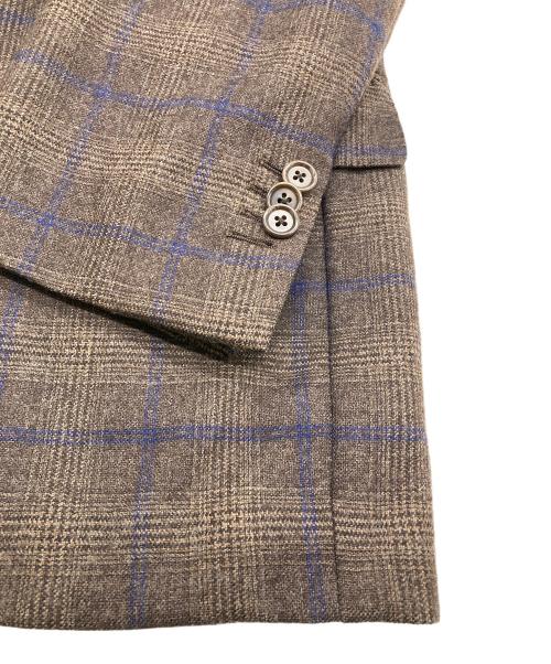 De Petrillo（デペトリロ）De Petrillo (デペトリロ) Napoli セットアップスーツ ブラウン サイズ:48の古着・服飾アイテム