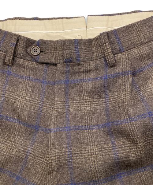 De Petrillo（デペトリロ）De Petrillo (デペトリロ) Napoli セットアップスーツ ブラウン サイズ:48の古着・服飾アイテム