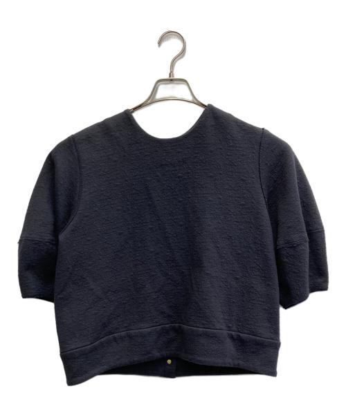 TOMORROW LAND（トゥモローランド）TOMORROW LAND (トゥモローランド) ナップコットン 2-wayプルオーバー ネイビー サイズ:Sの古着・服飾アイテム