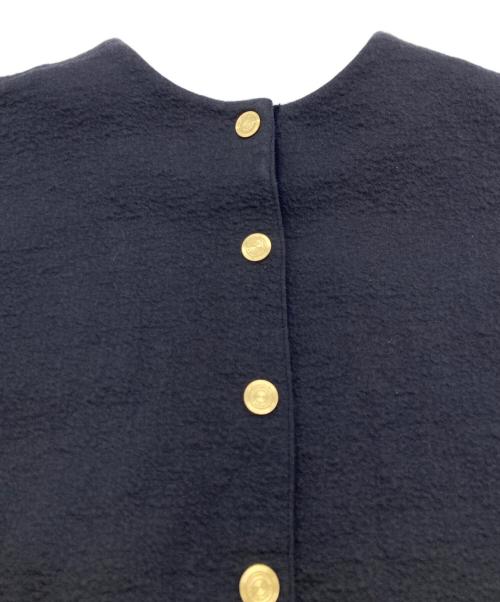 TOMORROW LAND（トゥモローランド）TOMORROW LAND (トゥモローランド) ナップコットン 2-wayプルオーバー ネイビー サイズ:Sの古着・服飾アイテム