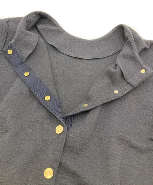 TOMORROW LAND（トゥモローランド）TOMORROW LAND (トゥモローランド) ナップコットン 2-wayプルオーバー ネイビー サイズ:Sの古着・服飾アイテム