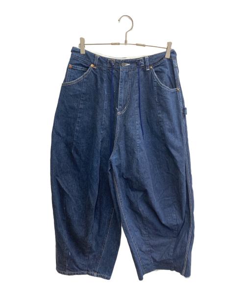 Needles（ニードルズ）Needles (ニードルズ) BEAMS BOY (ビームスボーイ) HD Pants/ヒザデルパンツ ネイビー サイズ:Mの古着・服飾アイテム