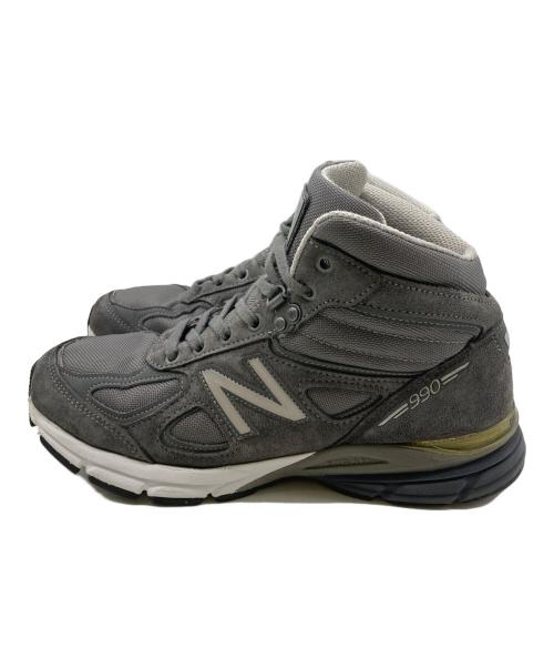 NEW BALANCE（ニューバランス）NEW BALANCE (ニューバランス) MO990GR4 ハイカットスニーカー グレー サイズ:26㎝の古着・服飾アイテム