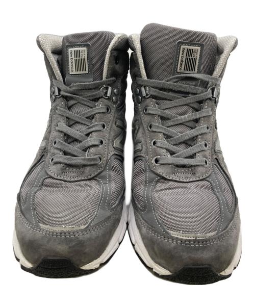 NEW BALANCE（ニューバランス）NEW BALANCE (ニューバランス) MO990GR4 ハイカットスニーカー グレー サイズ:26㎝の古着・服飾アイテム