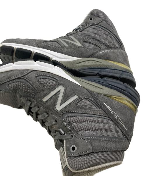 NEW BALANCE（ニューバランス）NEW BALANCE (ニューバランス) MO990GR4 ハイカットスニーカー グレー サイズ:26㎝の古着・服飾アイテム