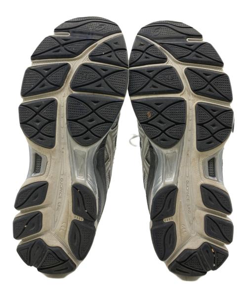 asics（アシックス）asics (アシックス) ローカットスニーカー グレー サイズ:26.5㎝の古着・服飾アイテム