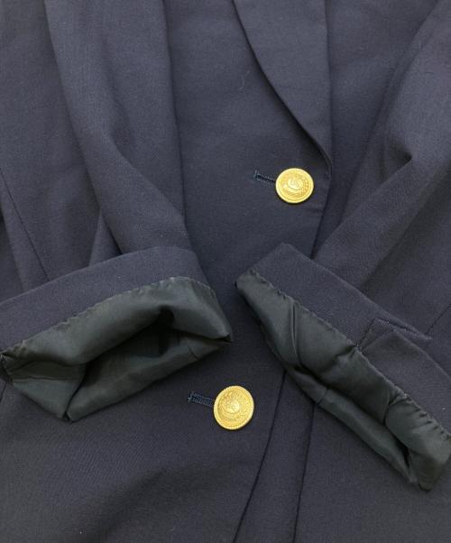 BURBERRY（バーバリー）BURBERRY (バーバリー) 紺ブレ テーラードジャケット ネイビー サイズ:9ARの古着・服飾アイテム