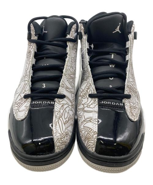 NIKE（ナイキ）NIKE (ナイキ) NIKE AIR JORDAN DUB ZERO ブラック×ホワイト サイズ:24の古着・服飾アイテム