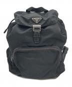 PRADAプラダ）の古着「ナイロンバックパック」｜ブラック