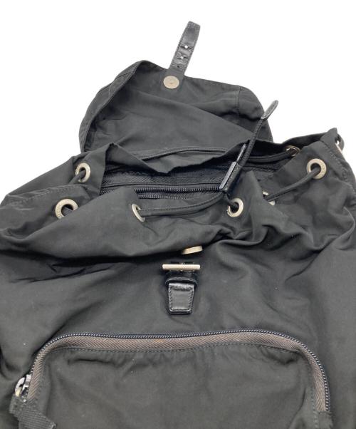 PRADA（プラダ）PRADA (プラダ) ナイロンバックパック ブラックの古着・服飾アイテム