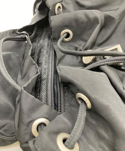 PRADA（プラダ）PRADA (プラダ) ナイロンバックパック ブラックの古着・服飾アイテム