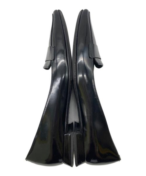 FABIO RUSCONI（ファビオルスコーニ）FABIO RUSCONI (ファビオルスコーニ) フラットパンプス ブラック サイズ:36.5の古着・服飾アイテム