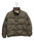 BURBERRY LONDONバーバリーロンドン）の古着「裏地ノバチェックダウンジャケット」｜ブラウン