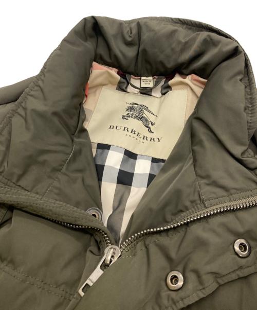 BURBERRY LONDON（バーバリーロンドン）BURBERRY LONDON (バーバリーロンドン) 裏地ノバチェックダウンジャケット ブラウン サイズ:Mの古着・服飾アイテム