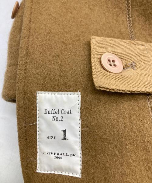 GLOVER ALL（グローバーオール）GLOVER ALL (グローバーオール) メルトンウールダッフルコート/モンティ(MONTY)/40s復刻 LIMITED EDITION ベージュ サイズ:1の古着・服飾アイテム