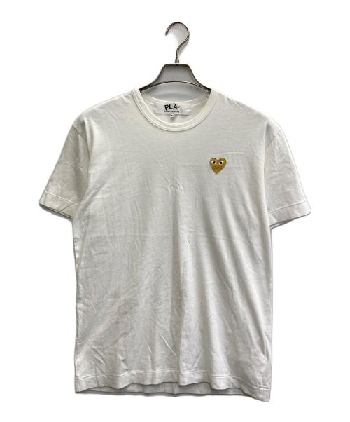 PLAY COMME des GARCONS（プレイコムデギャルソン）PLAY COMME des GARCONS (プレイコムデギャルソン) Tシャツ ホワイト サイズ:XLの古着・服飾アイテム
