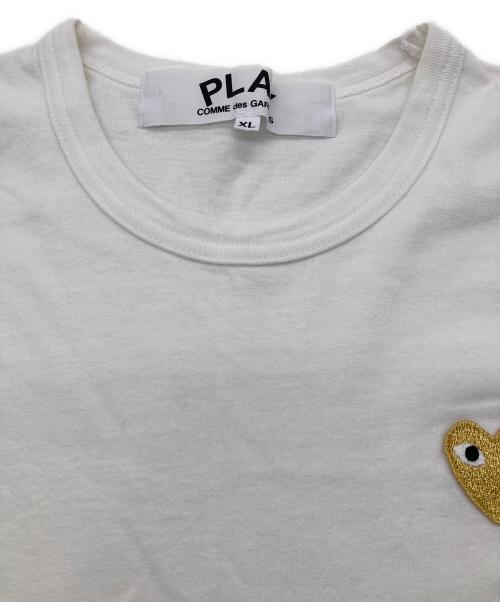PLAY COMME des GARCONS（プレイコムデギャルソン）PLAY COMME des GARCONS (プレイコムデギャルソン) Tシャツ ホワイト サイズ:XLの古着・服飾アイテム