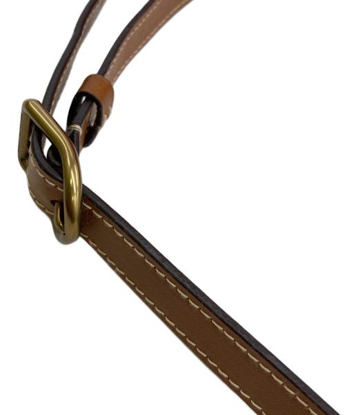 POLO RALPH LAUREN（ポロ・ラルフローレン）POLO RALPH LAUREN (ポロ・ラルフローレン) 2WAY舟形キャンバスショルダーバッグ レッドの古着・服飾アイテム