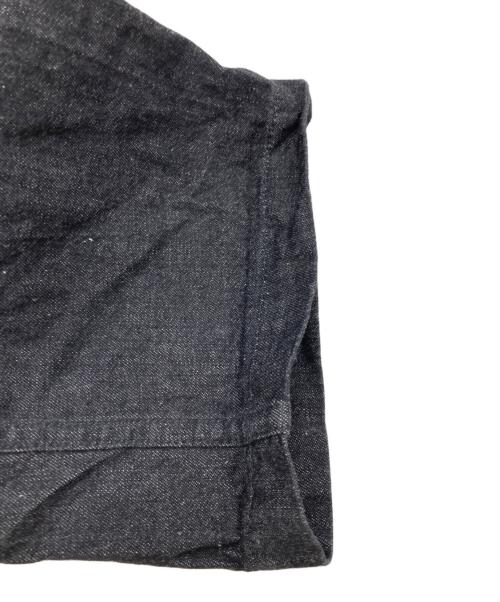 SASSAFRAS（ササフラス）SASSAFRAS (ササフラス) CULTIVATOR PANTS(11oz Denim-BLACK) グレー サイズ:Sの古着・服飾アイテム