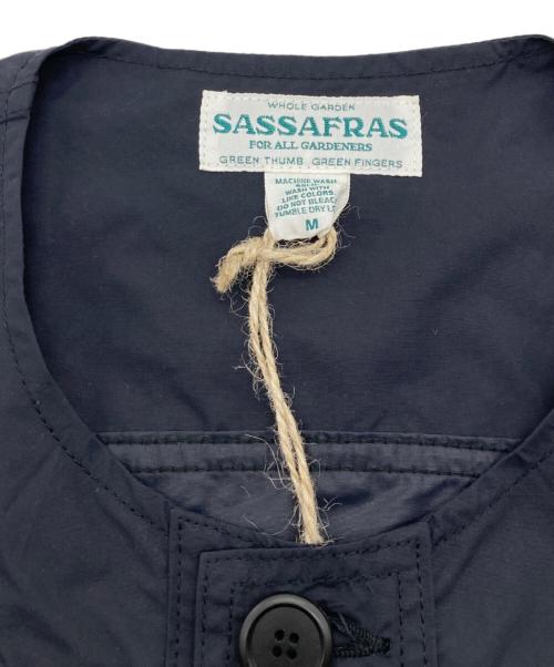 SASSAFRAS（ササフラス）SASSAFRAS (ササフラス) Overgrown Hiker Vest ブラック サイズ:Mの古着・服飾アイテム