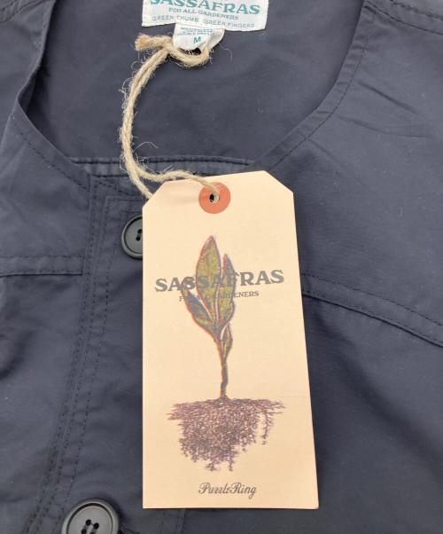 SASSAFRAS（ササフラス）SASSAFRAS (ササフラス) Overgrown Hiker Vest ブラック サイズ:Mの古着・服飾アイテム