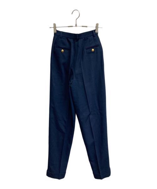 GUCCI（グッチ）GUCCI (グッチ) 金釦紺ブレ セットアップ ネイビー サイズ:トップス40　ボトムス38の古着・服飾アイテム