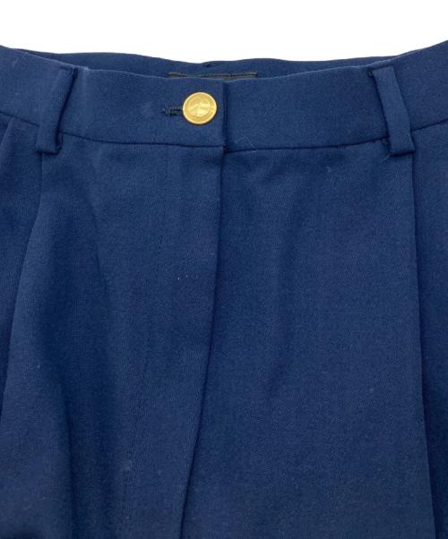 GUCCI（グッチ）GUCCI (グッチ) 金釦紺ブレ セットアップ ネイビー サイズ:トップス40　ボトムス38の古着・服飾アイテム