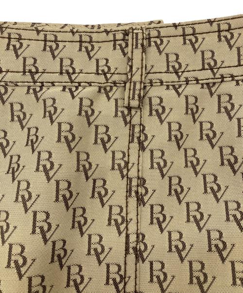 BOTTEGA VENETA（ボッテガベネタ）BOTTEGA VENETA (ボッテガベネタ) BV モノグラムタイトスカート ブラウン サイズ:42の古着・服飾アイテム