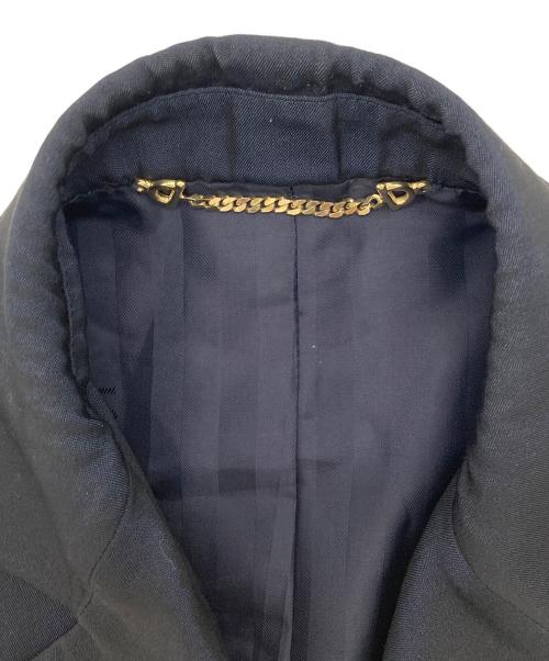 GUCCI（グッチ）GUCCI (グッチ) エポレット付き ダブルジャケット ネイビー サイズ:42の古着・服飾アイテム