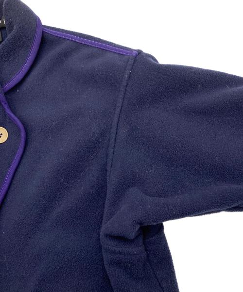 Patagonia（パタゴニア）Patagonia (パタゴニア) 01年製 フリースカバーオール【USA製】 ネイビー×パープル サイズ:10の古着・服飾アイテム