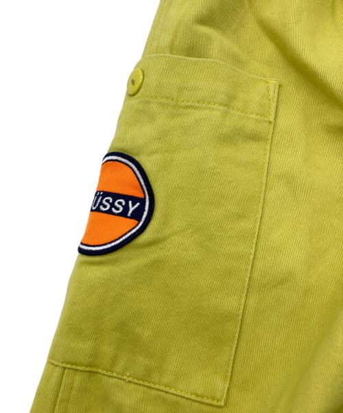 stussy（ステューシー）stussy (ステューシー) カーゴパンツ 黄緑 サイズ:XSの古着・服飾アイテム