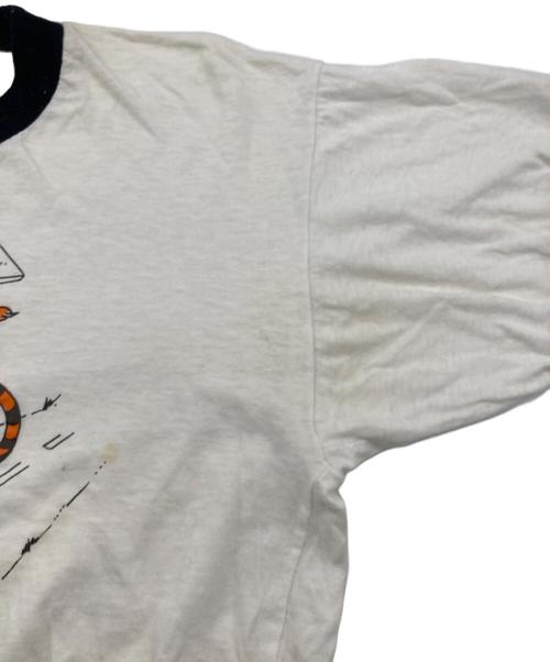 USED（ユーズド）USED (ユーズド) ヴィンテージ リンガーTee ホワイト サイズ:Mの古着・服飾アイテム