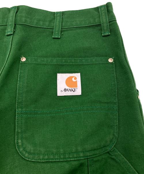 CarHartt（カーハート）CarHartt (カーハート) AWAKE (アウェイク) Double Knee Pant グリーン サイズ:XSの古着・服飾アイテム