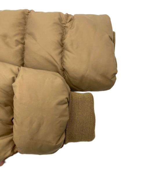 MONCLER（モンクレール）MONCLER (モンクレール) MESS DOWN JACKET ベージュの古着・服飾アイテム