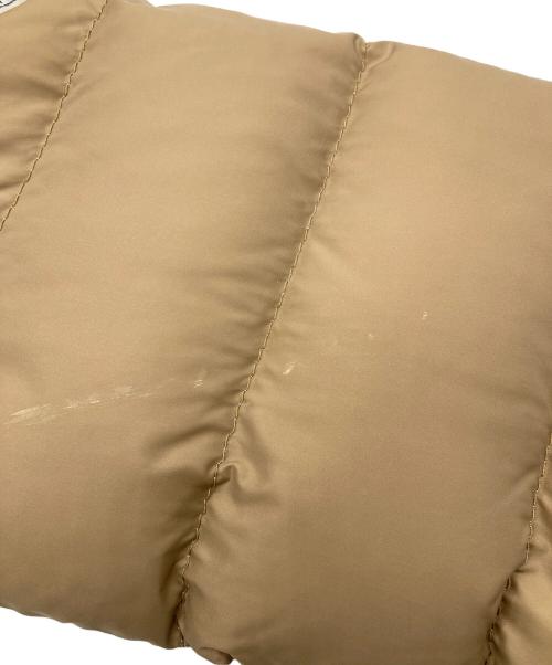 MONCLER（モンクレール）MONCLER (モンクレール) MESS DOWN JACKET ベージュの古着・服飾アイテム