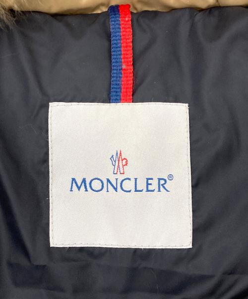 MONCLER（モンクレール）MONCLER (モンクレール) MESS DOWN JACKET ベージュの古着・服飾アイテム