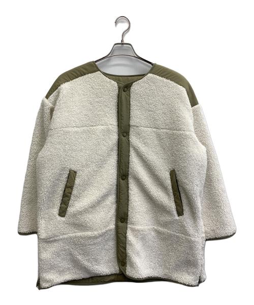 GERRY（ジェリー）GERRY (ジェリー) Adam et Rope (アダム エ ロペ) リバーシブルボアコート オリーブ サイズ:FREEの古着・服飾アイテム