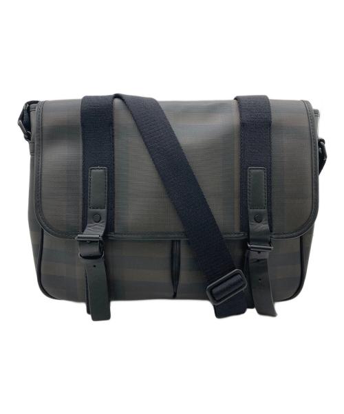 BURBERRY（バーバリー）BURBERRY (バーバリー) メッセンジャーバッグ ブラウンの古着・服飾アイテム