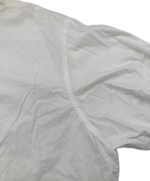 MM6 Maison Margiela（エムエムシックスメゾンマルジェラ）MM6 Maison Margiela (エムエムシックスメゾンマルジェラ) ロゴシャツ ホワイト サイズ:36の古着・服飾アイテム