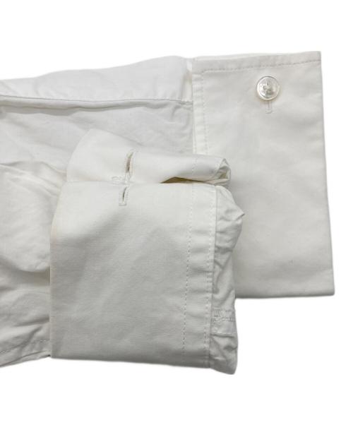 MM6 Maison Margiela（エムエムシックスメゾンマルジェラ）MM6 Maison Margiela (エムエムシックスメゾンマルジェラ) ロゴシャツ ホワイト サイズ:36の古着・服飾アイテム