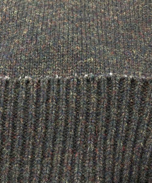 Maison Margiela（メゾンマルジェラ）Maison Margiela (メゾンマルジェラ) 22AW　5G エルボーパッチ プルオーバー ニットセーター グリーン サイズ:Sの古着・服飾アイテム