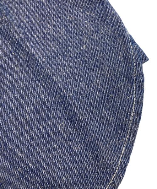 NIGEL CABOURN（ナイジェルケーボン）NIGEL CABOURN (ナイジェルケーボン) CHAMBRAY SHIRT インディゴ サイズ:50の古着・服飾アイテム